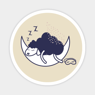 Sleeping sheep Magnet